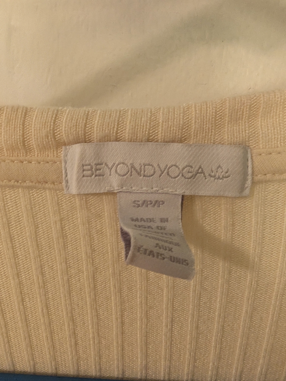 Beyond Yoga Ribbed Top - Picture 3 of 3